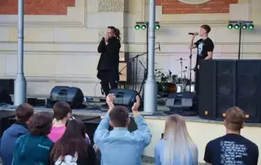 Koncert rapowy w Świerklańcu