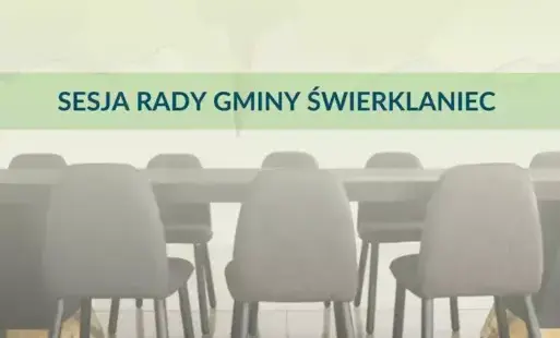 informacja o sesji Rady Gminy