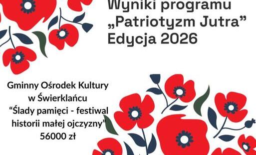 W Gminnym Ośrodku Kultury w Świerklańcu realizowany będzie projket „Ślady pamięci – festiwal historii małej ojczyzny”