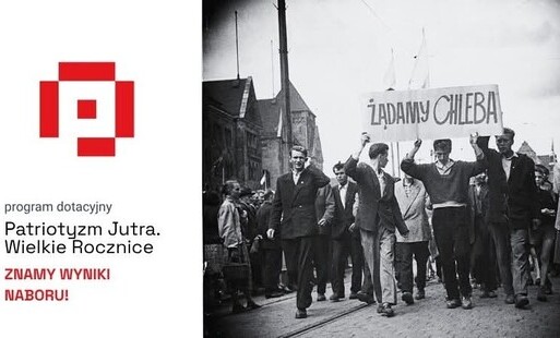 baner informujący o projkecie "Siła słowa. Dziedzictwo Jerzego Giedroycia"