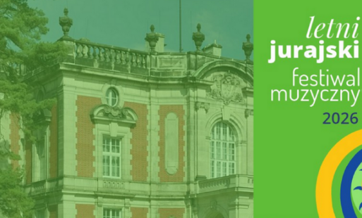 baner zachęcający do udziału w Lentnim Jurajskim Festiwalu Muzycznym 2026