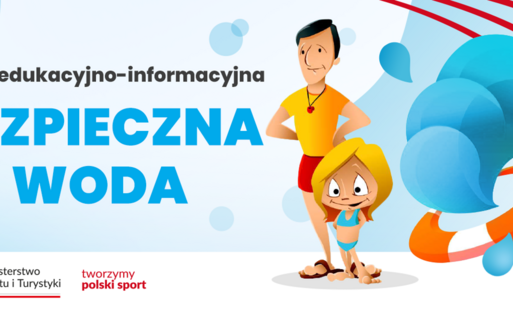 baner informacyjny akcji Bezpieczna woda